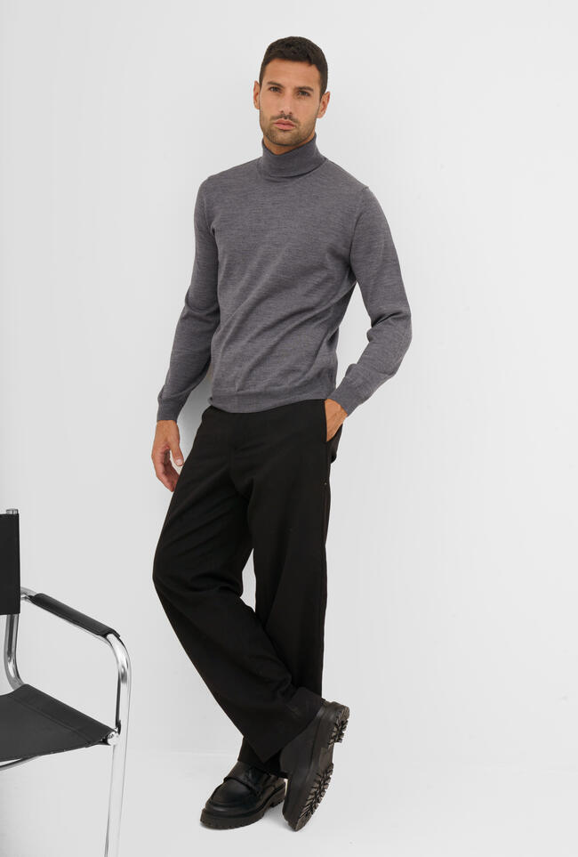 Dolcevita in pura lana pettinata ESSENTIAL - Ferrante | img vers.1300x/