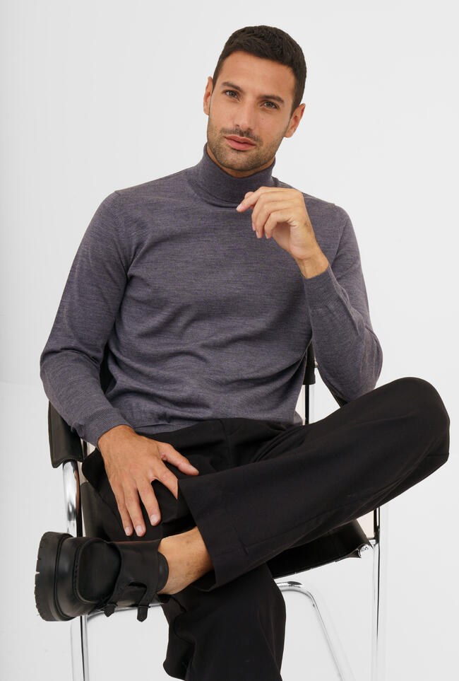 Dolcevita in pura lana pettinata ESSENTIAL - Ferrante | img vers.1300x/