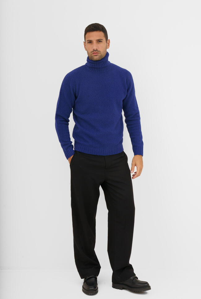 Dolcevita in cashmere malfilè ROYAL RED - Ferrante | img vers.1300x/