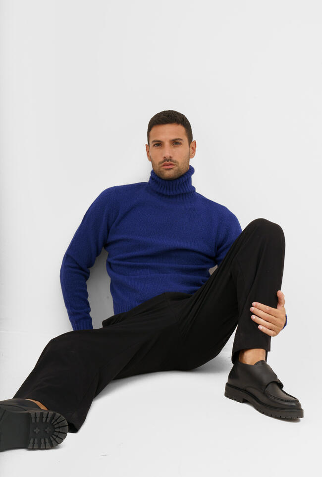 Dolcevita in cashmere malfilè ROYAL RED - Ferrante | img vers.1300x/