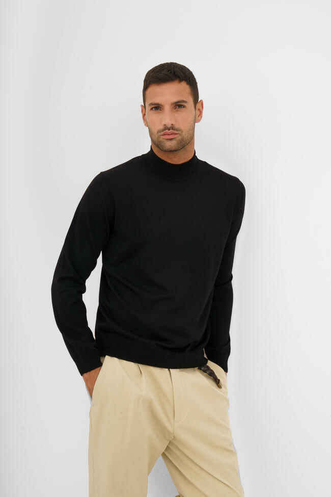 Lupetto in pura lana pettinata ESSENTIAL - Ferrante | img vers.1300x/