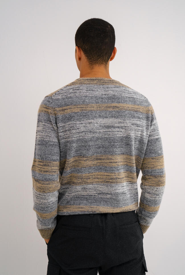 Maglia rigata bouclè MAIN - Ferrante | img vers.1300x/