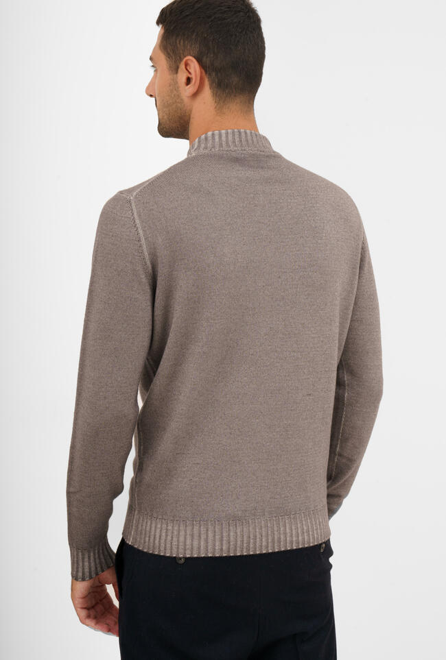 Lupetto tinto in capo a due fili ESSENTIAL - Ferrante | img vers.1300x/