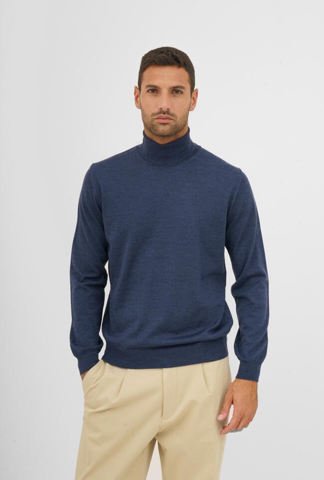 Dolcevita in pura lana pettinata ESSENTIAL - Ferrante | img vers.1300x/