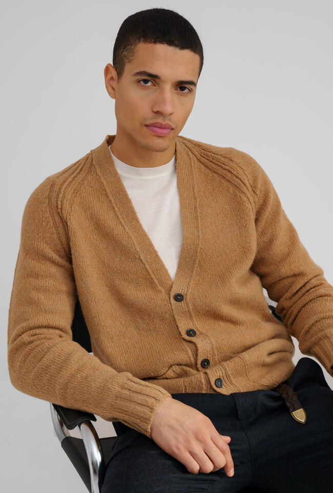 Cardigan malfilè raglan MAIN - Ferrante | img vers.1300x/