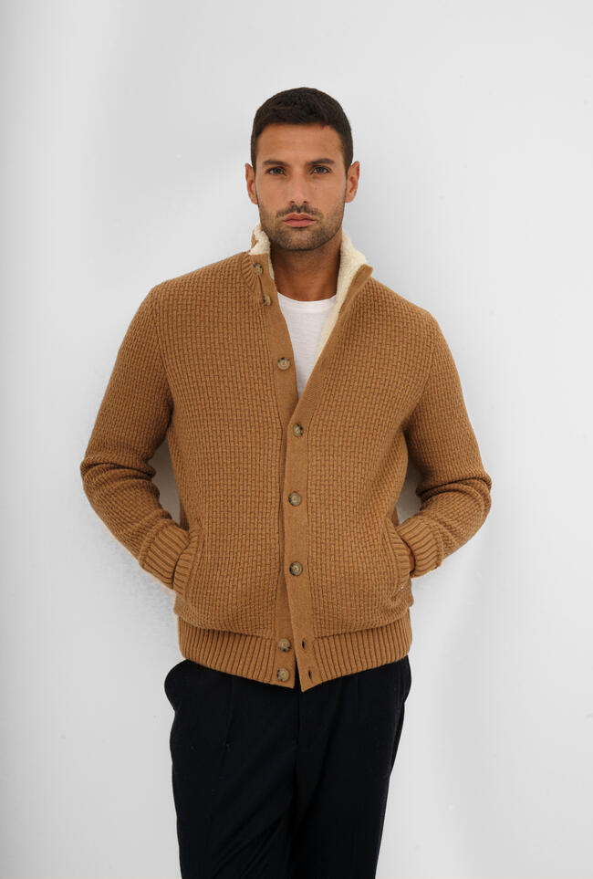 Giubbino foderato con eco pelliccia MAIN - Ferrante | img vers.1300x/