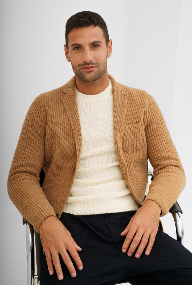 Giacca in maglia inglese MAIN - Ferrante | img vers.1300x/